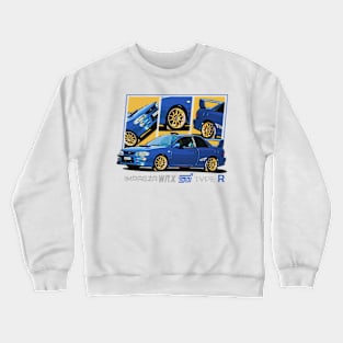 Impreza WRX STI Type R Two Doors, Coupe, JDM Car Crewneck Sweatshirt